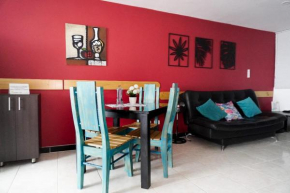 Apartamento cerca al parque del cafe